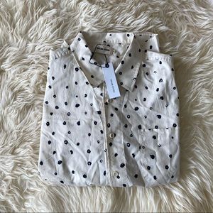 Taylor Stitch Short Sleeve Hawthorne / Brush Dot